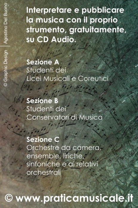 Interpretare e pubblicare la musica gratuitamente su un CD Audio.